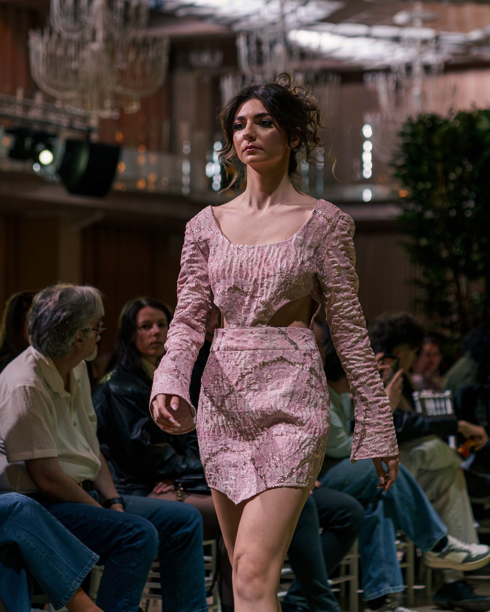 Rochie Dusty Rose - imagine 3