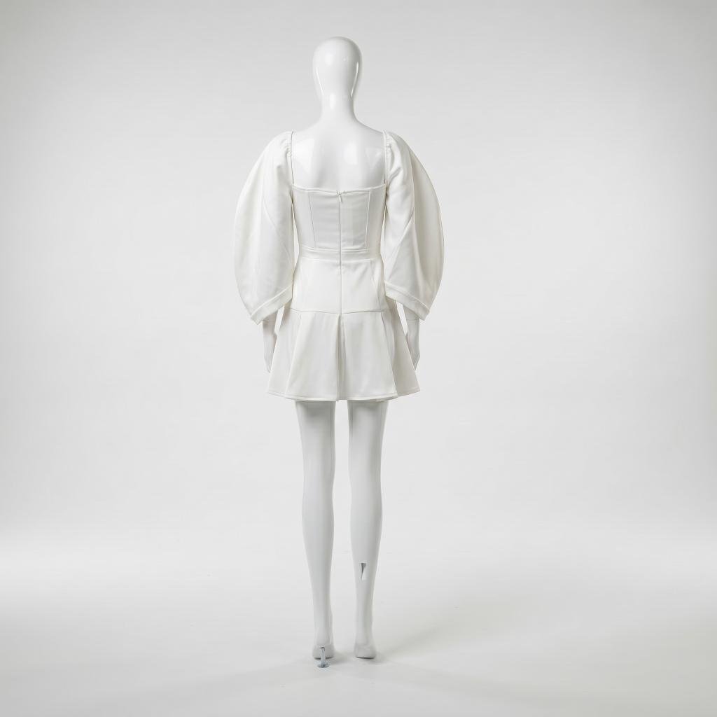 Rochie White noise - imagine 5